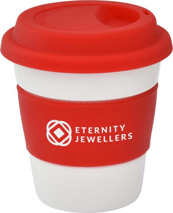 Amalfi Ceramic Travel Mug-red